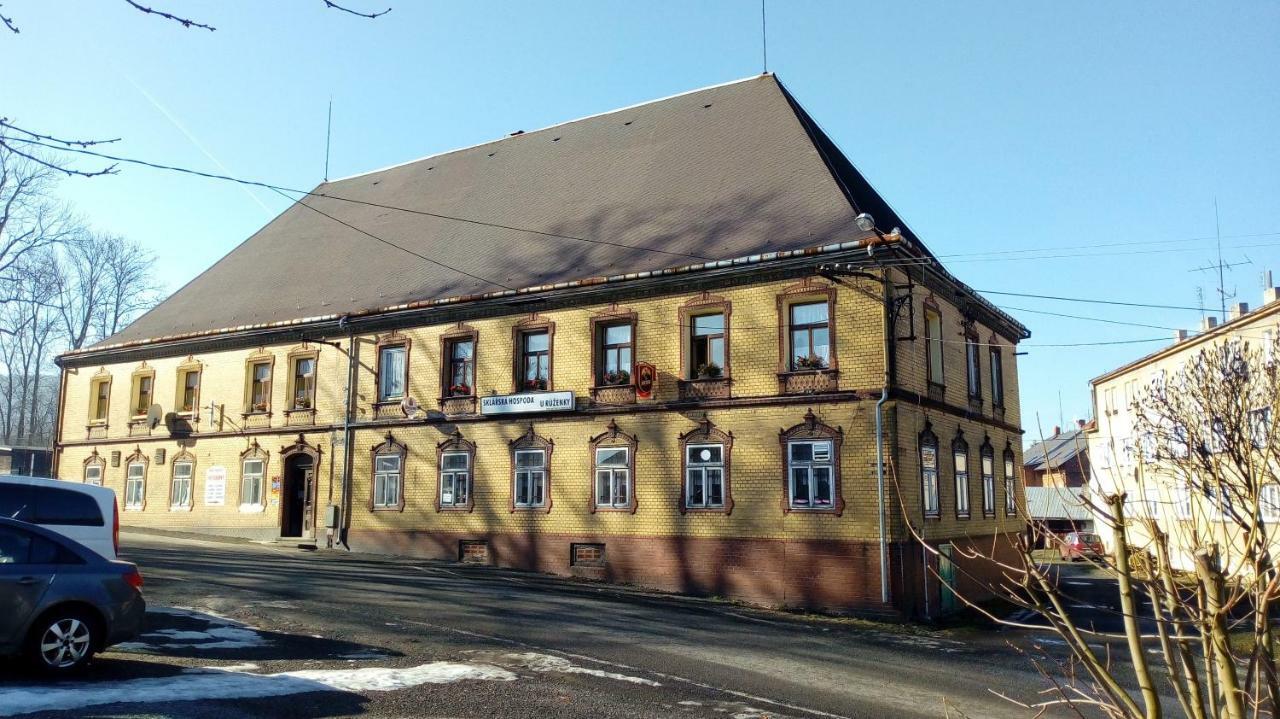 Penzion Sklarska Hospoda Chřibská Екстериор снимка
